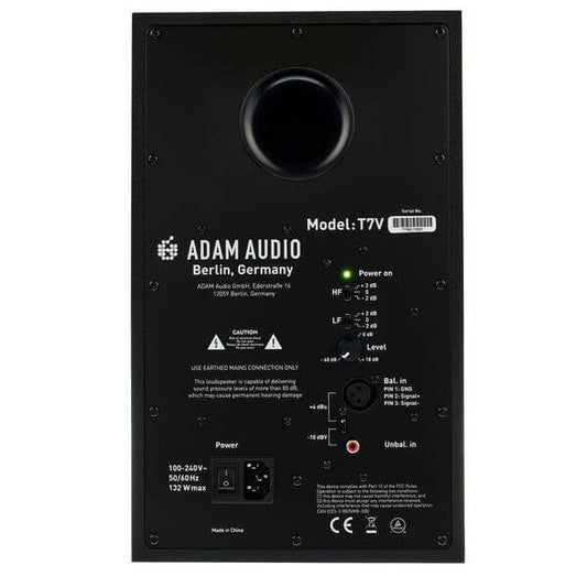 ADAM Audio T7V (Par)| Monitor Activo de Estudio Nearfield 7”
