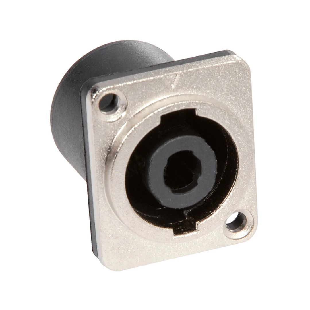 Adam Hall 7875 | Conector Speakon Hembra de Chasis 4 Pines
