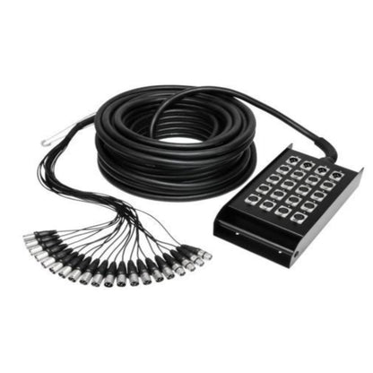 Adam Hall K20C15 | Medusa de Escenario 16 Envíos / 4 Retornos – 15 Metros