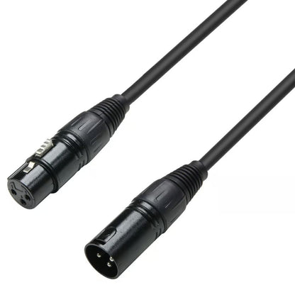 Adam Hall K3DMF0300 | Cable Micrófono XLR Canon Hembra a Canon Macho – 3 m