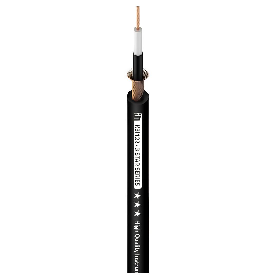 Adam Hall K3I122 | Cable de Instrumento Profesional Cobre 100 Metros