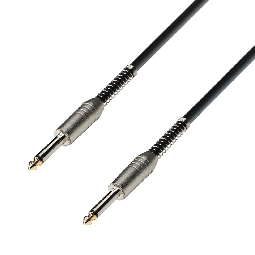 Adam Hall K3IPP0600S | Cable Instrumento Plug 6.3 mm a Plug 6.3 mm – 6 m