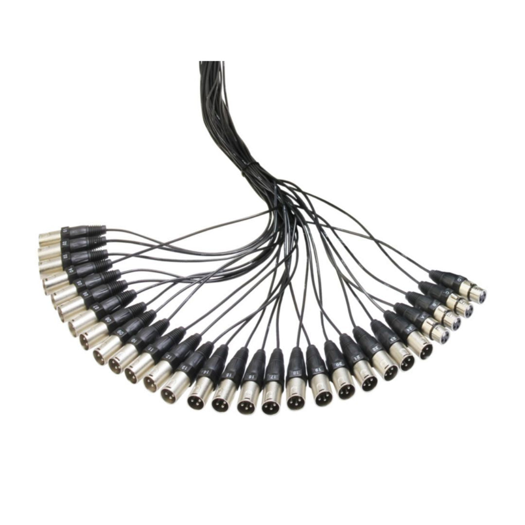 Adam Hall K40C30 | Medusa de Escenario 32 Envíos / 8 Retornos – 30 Metros