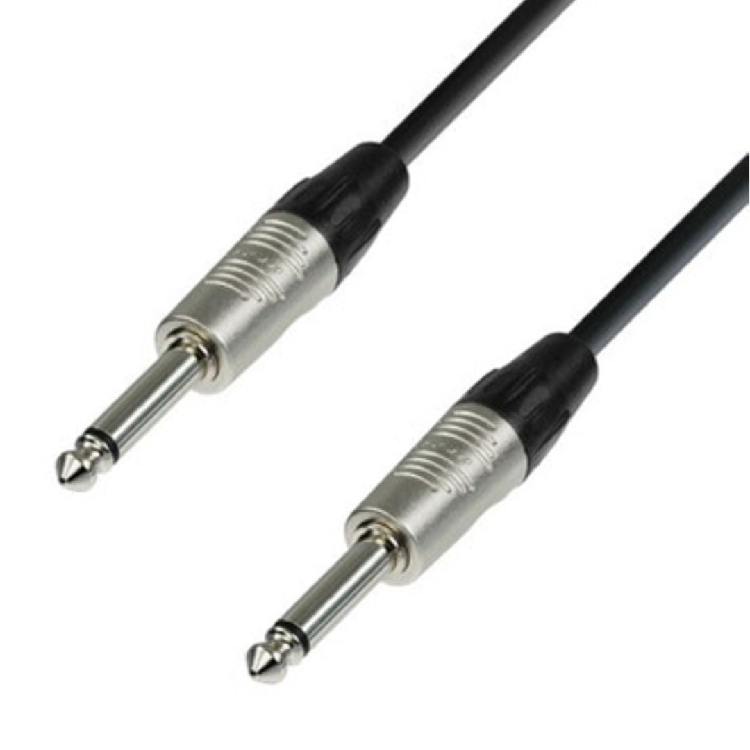 Adam Hall K4IPP0600 | Cable Instrumento Plug 6.3 mm a Plug 6.3 mm – 6 m