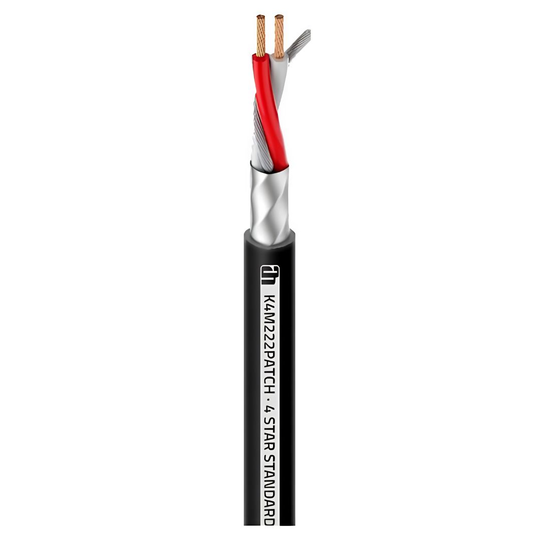 Adam Hall K4M222PATCH | Cable Fino de Micrófono Balanceado Cobre 100 Metros