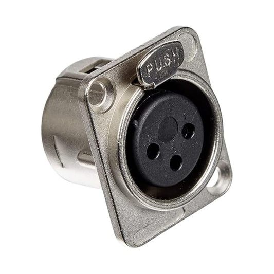 Adam Hall 7837 | Conector Chasis XLR Hembra Tipo D