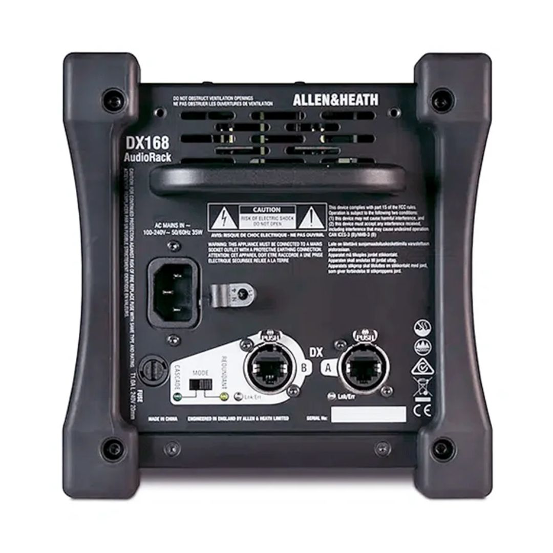 Allen & Heath DX168 / 12X | Audio Rack Stagebox 16 Entradas / 8 Salidas 96kHz