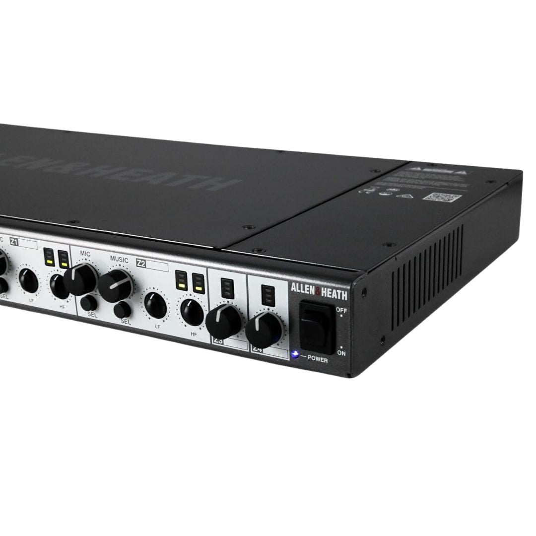 Allen & Heath GR4 / 120X | Mezclador de Audio 4 Micrófonos / 4 Zonas para Instalaciones Comerciales