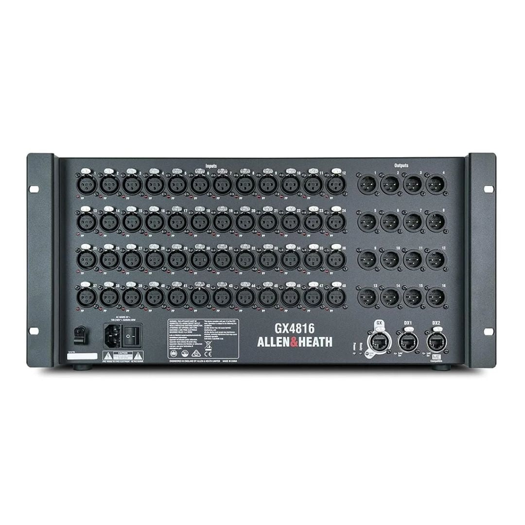 Allen & Heath GX4816 / 12X | Audio Rack Stagebox Digital 48 Entradas / 16 Salidas 96kHz
