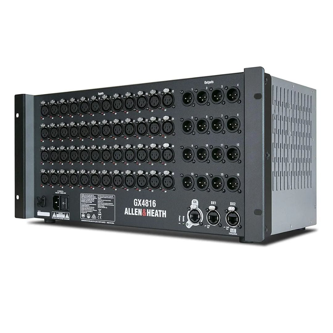 Allen & Heath GX4816 / 12X | Audio Rack Stagebox Digital 48 Entradas / 16 Salidas 96kHz