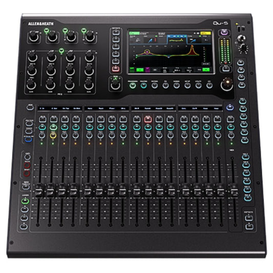 Allen & Heath Qu-5 / 12X | Consola Digital Profesional 38 In / 24 Out 96kHz