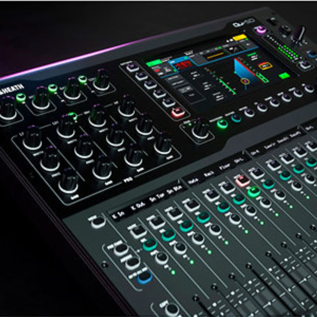 Allen & Heath Qu-5 / 12X | Consola Digital Profesional 38 In / 24 Out 96kHz