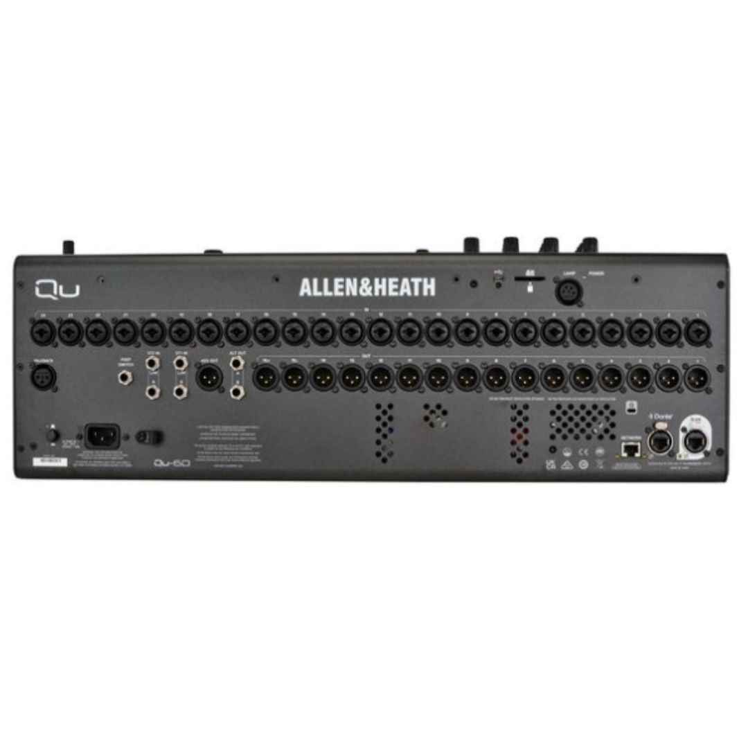 Allen & Heath Qu-6D / 22X | Consola Digital Profesional 38 In / 24 Out 96kHz con Dante
