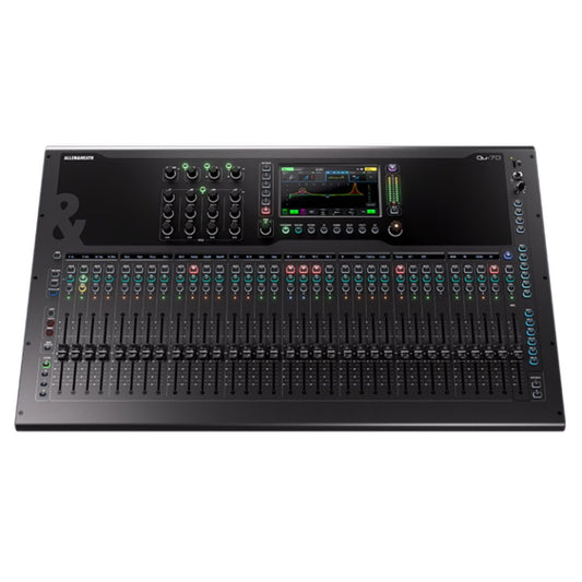 Allen & Heath Qu-7D / 12X | Consola Digital Profesional 38 In / 24 Out 96kHz con Dante