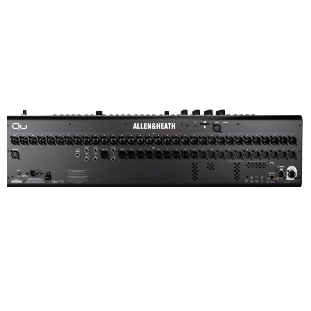 Allen & Heath Qu-7D / 12X | Consola Digital Profesional 38 In / 24 Out 96kHz con Dante