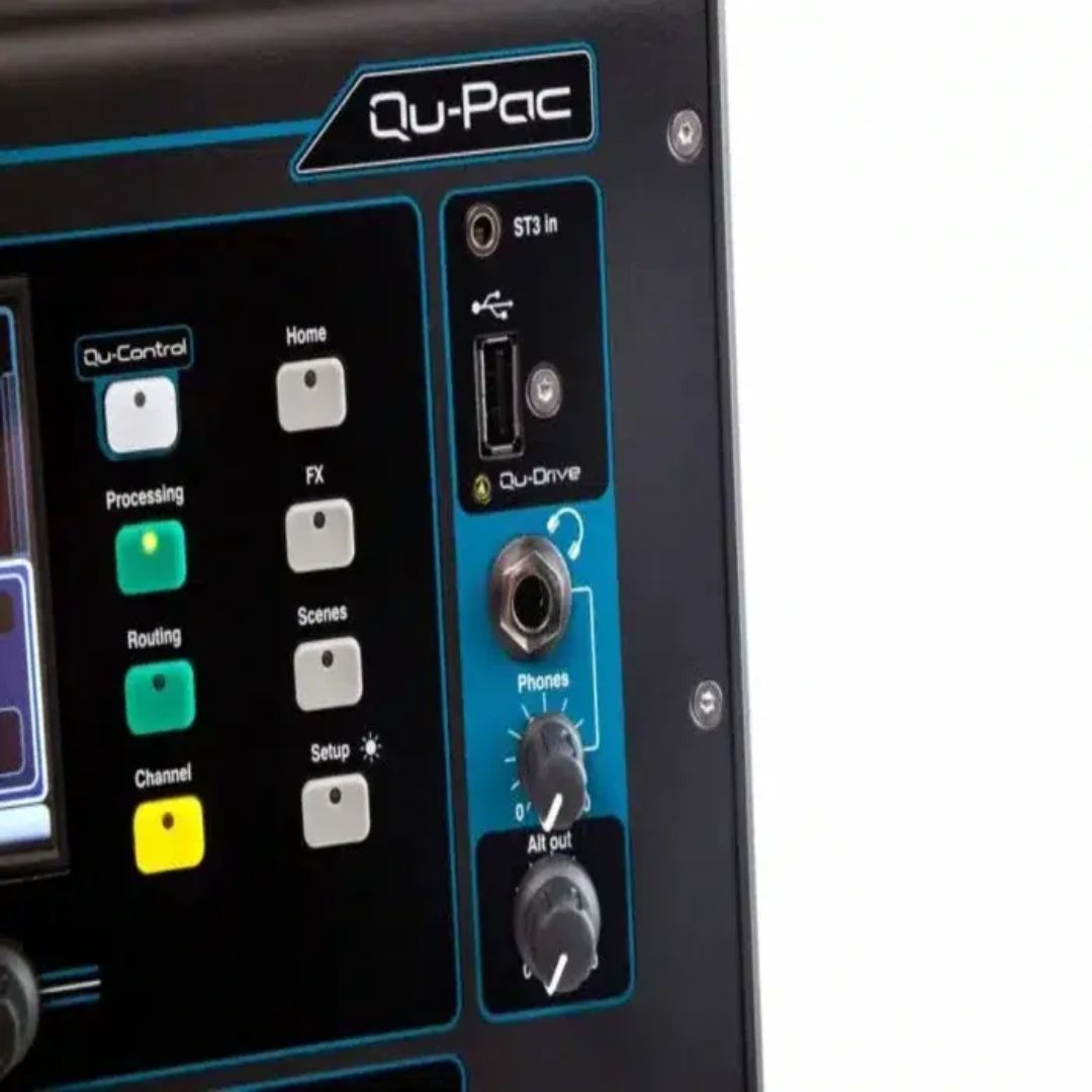 Allen & Heath Qu-PAC / 120X | Consola Digital Portátil 16 Canales / 10 Salidas 96kHz