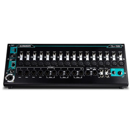 Allen & Heath Qu-SB / 12X | Audio Rack Mixer Digital Portátil 16 Entradas / 10 Salidas 96kHz