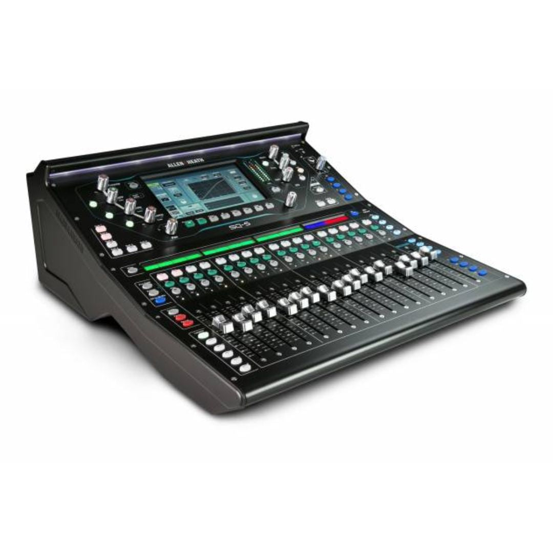 Allen & Heath SQ-5 / 12X | Consola Digital Profesional 48 Canales de Procesamiento 96kHz con 16 Faders
