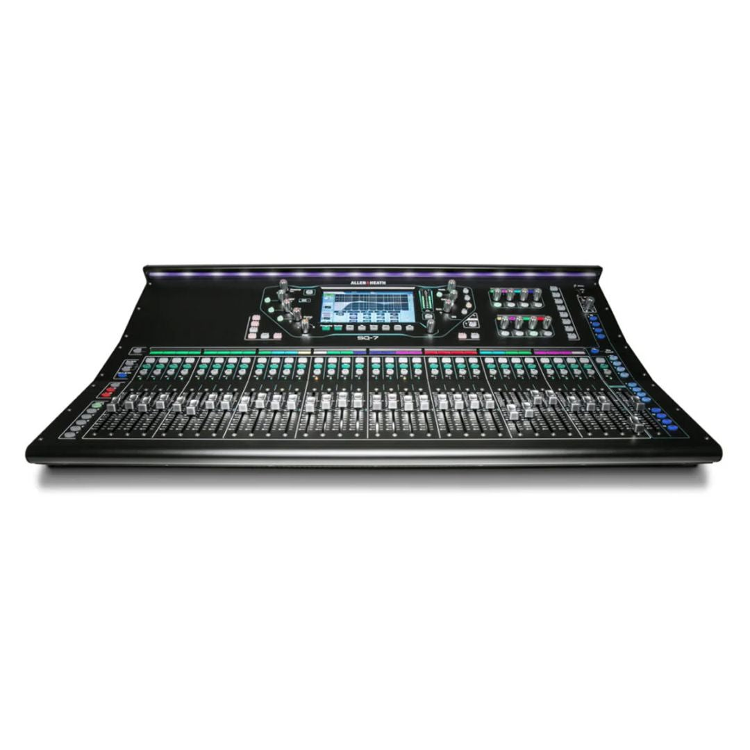 Allen & Heath SQ-7 / 12X | Consola Digital Profesional 48 Canales de Procesamiento 96kHz con 32 Faders