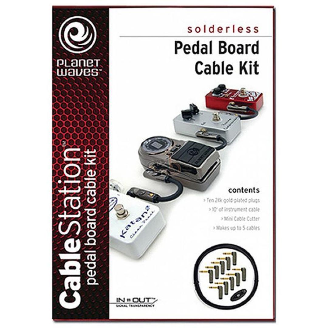 D’Addario Planet Waves PW-GPKIT-10 | Cable Station Kit para Pedaleras