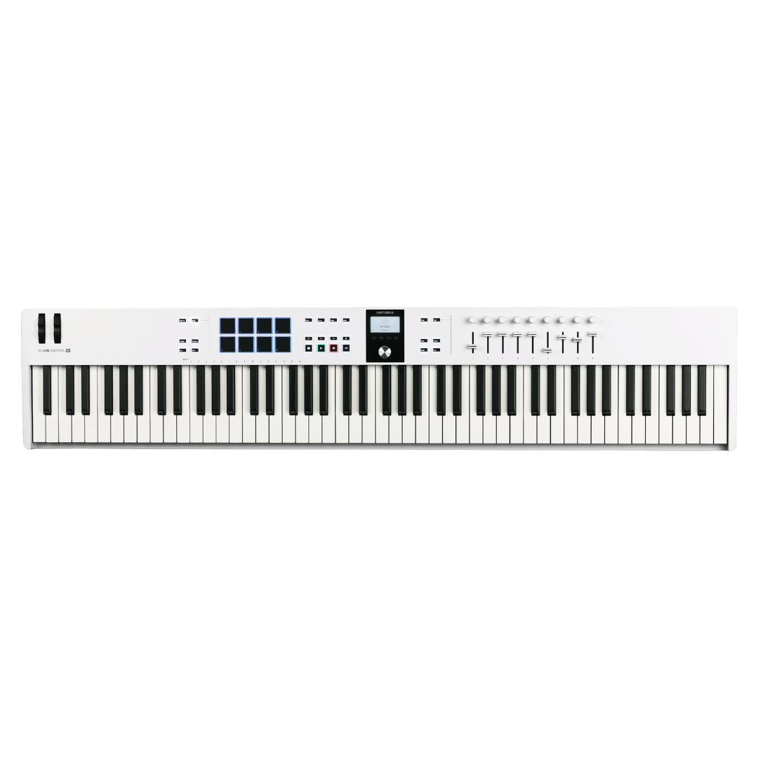Arturia KEYLAB ESSENTIAL 88 MK3 | Controlador MIDI Universal de Tamaño Completo – 88 Teclas
