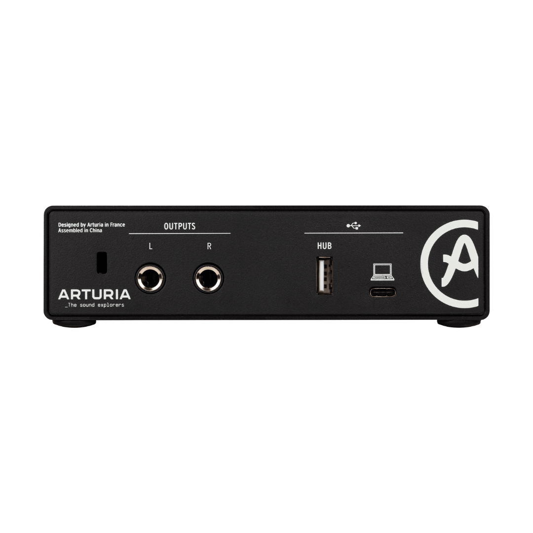 Arturia MINIFUSE 1 BLACK EDITION | Interfaz de Audio USB 1×2 – 24-bit / 192 kHz