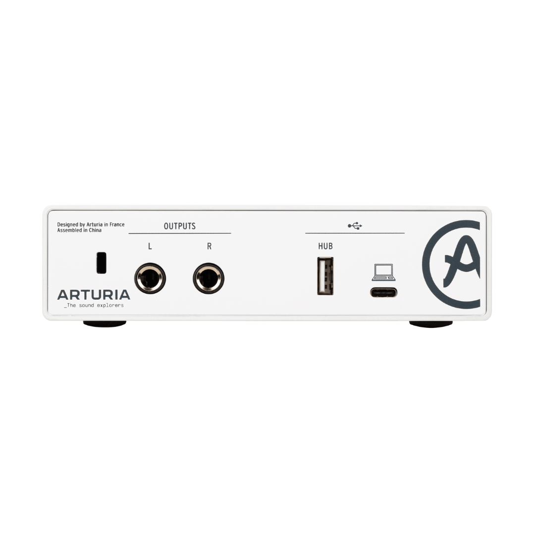 Arturia MINIFUSE 1 WHITE EDITION | Interfaz de Audio USB 1×2 – 24-bit / 192 kHz