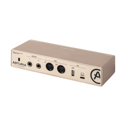 Arturia MINIFUSE 2 CHAMPAGNE EDITION | Interfaz de Audio USB 2×2 – 24-bit / 192 kHz