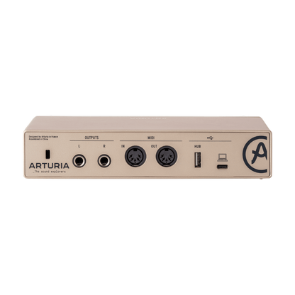 Arturia MINIFUSE 2 CHAMPAGNE EDITION | Interfaz de Audio USB 2×2 – 24-bit / 192 kHz