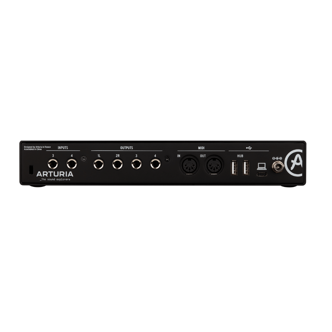 Arturia MINIFUSE 4 BLACK EDITION | Interfaz de Audio USB 4×4 – 24-bit / 192 kHz