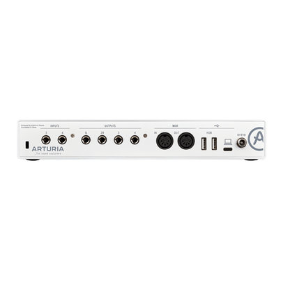 Arturia MINIFUSE 4 WHITE EDITION | Interfaz de Audio USB 4×4 – 24-bit / 192 kHz