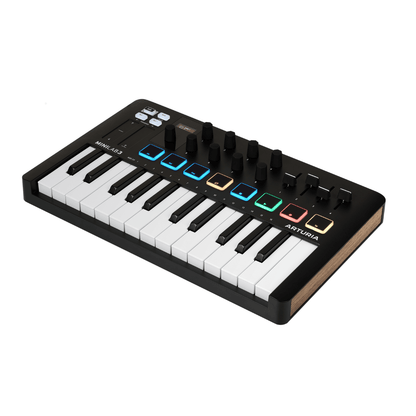 Arturia MINILAB 3 BLACK EDITION | Controlador MIDI Universal – 25 Teclas