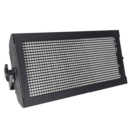 POWER PRO ATOMIC MARTIN STROBE RGB 3EN1 1000W LED - Luz Estroboscópica de Escenario Profesional con Efecto Wash + Racing + Flash RGB