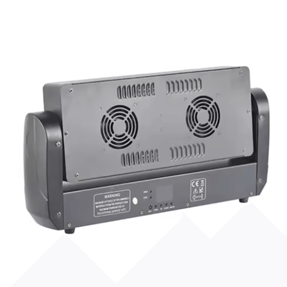 POWER PRO ATOMIC STROBE 12+12 ROBÓTICA - Luz Estroboscópica LED 3en1 RGBW con Cabezal Móvil