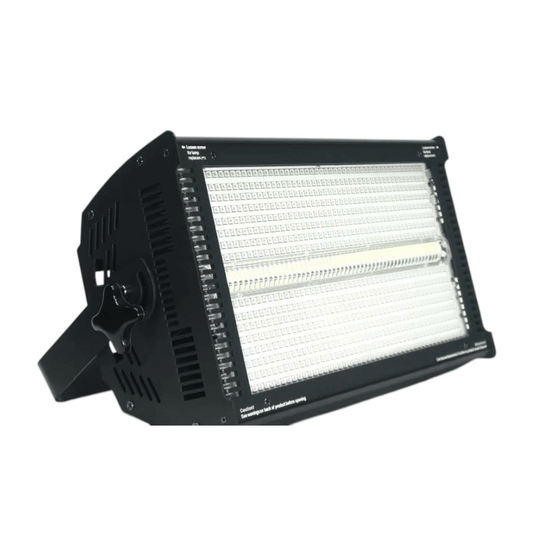 POWER PRO ATOMIC STROBE 3000W FLAT - Luz Estroboscópica Profesional de Alta Potencia para Escenarios y Conciertos