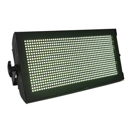 POWER PRO ATOMIC MARTIN STROBE RGB 3EN1 1000W LED - Luz Estroboscópica de Escenario Profesional con Efecto Wash + Racing + Flash RGB