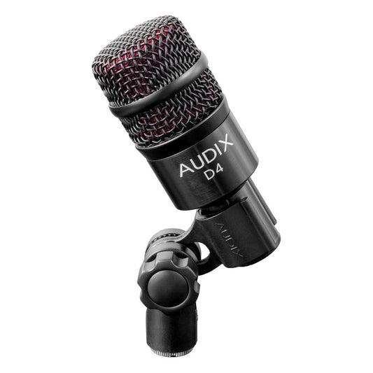 AUDIX D4 | Micrófono Dinámico para Batería e Instrumentos