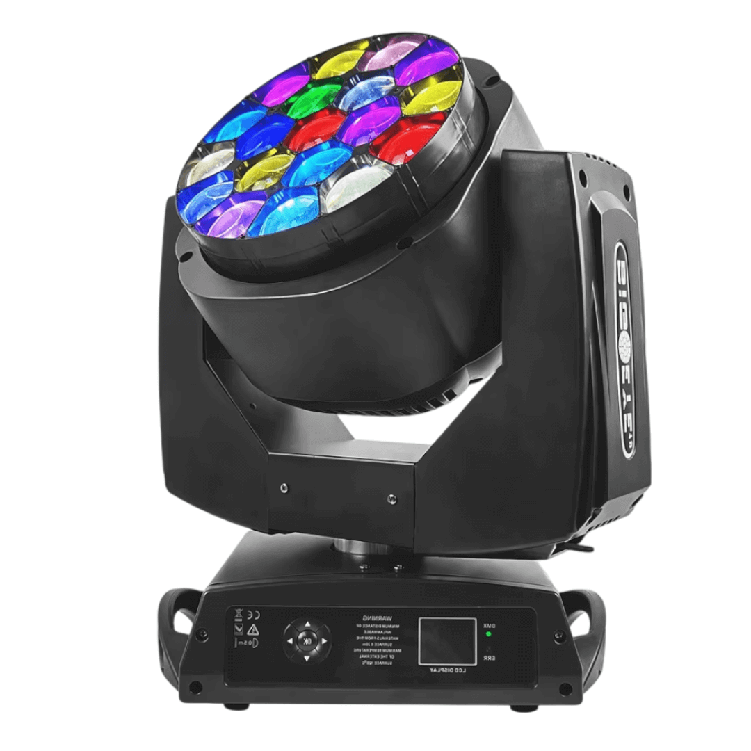 Set x2 B-EYE K10 19x15W Zoom Wash – POWER PRO