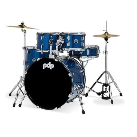 PDP MAINSTAGE SERIES BLUE STEEL | Batería Acústica 5 Piezas