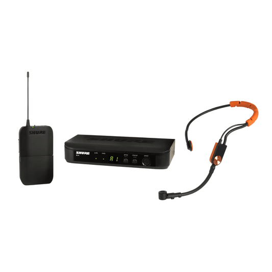 Shure BLX14/SM31-H9 | Sistema Inalámbrico de Diadema para Fitness con Micrófono SM31FH