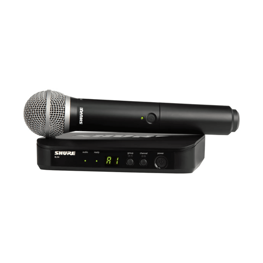 Shure BLX24/PG58-H9 | Sistema Inalámbrico Vocal con Micrófono PG58