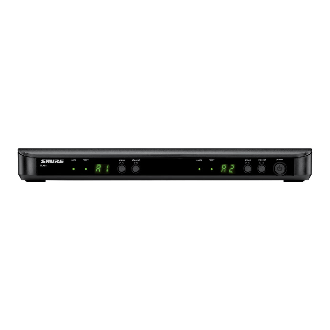 Shure BLX288/SM58-H10 | Sistema Inalámbrico Doble con 2 Micrófonos Vocales SM58