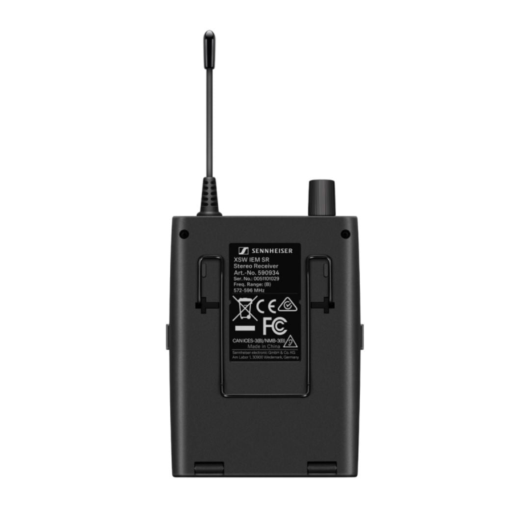 SENNHEISER XSW IEM EK | Receptor Bodypack para Sistema In-Ear Monitor