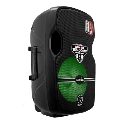 SONIC USA BOOM 15A-W MK4 | Caja Amplificada Activa de 15’’ con BT Estéreo y APP