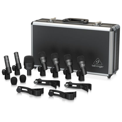 Behringer BC1200 | Kit Profesional de 7 Micrófonos para Batería