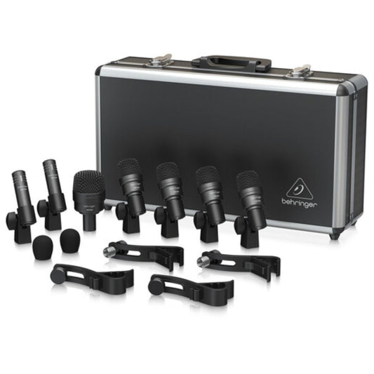 Behringer BC1200 | Kit Profesional de 7 Micrófonos para Batería
