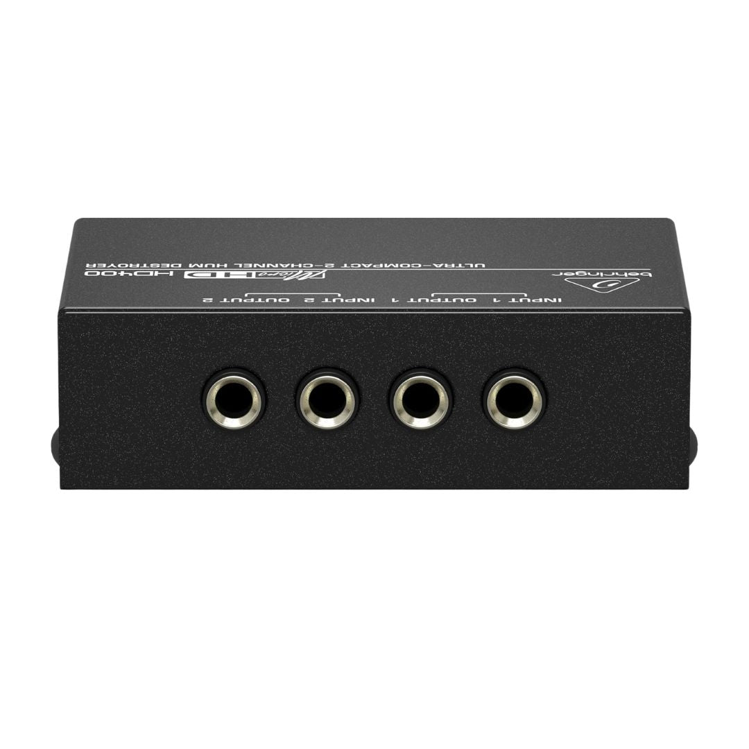 Behringer HD400 | Eliminador de Zumbido 2 Canales (Hum Destroyer)