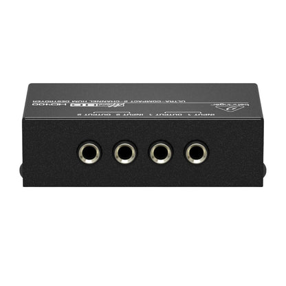 Behringer HD400 | Eliminador de Zumbido 2 Canales (Hum Destroyer)