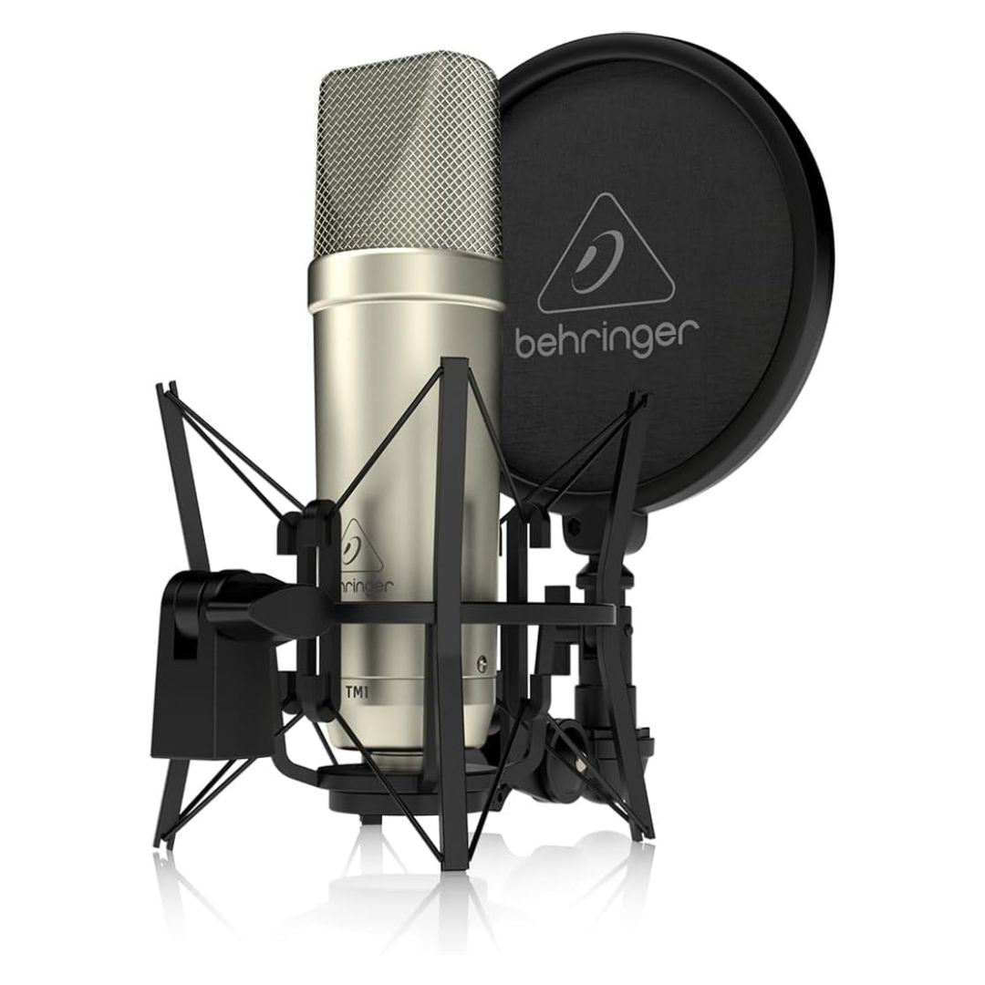 Behringer TM1 | Micrófono de Condensador de Diafragma Grande (Bundle Profesional)