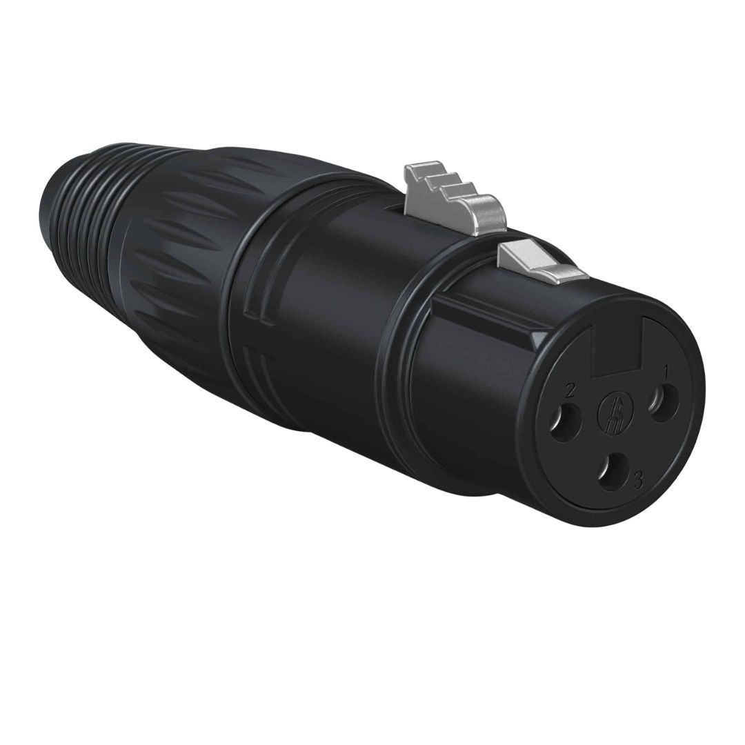 Behringer X3F-BK | Conector XLR Hembra 3 Pines Negro